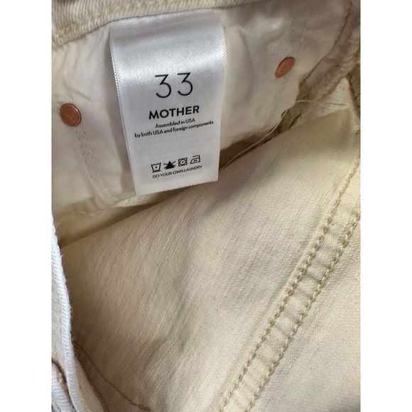 New Mother The Ditcher Crop In Act Natural Size 33 Womens Jeans - Picture 8 of 8